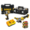 Set Taladro Percutor DCD996 + Amoladora Flexvolt 54V DCK2055T2T Dewalt