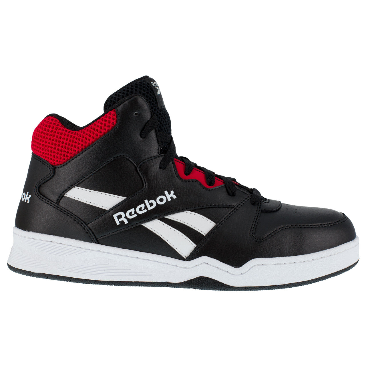 Zapato de seguridad de caña alta Negra y Roja Reebok IB4132S3 - 2