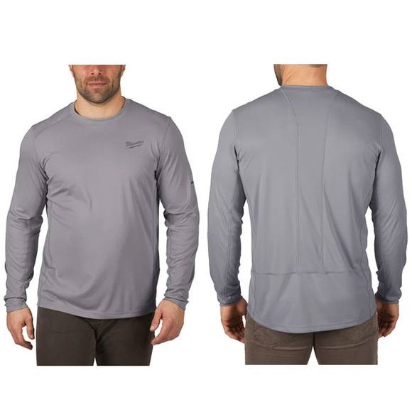Camiseta para clima templado de manga larga WORKSKIN Milwaukee WWLSG - 2