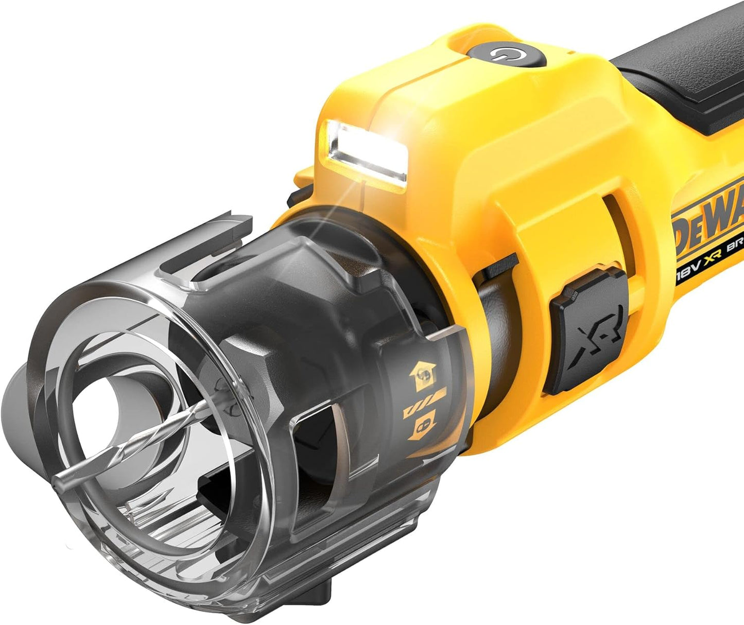 Sega da taglio per gesso Dewalt DCE555N-XJ 18V XR