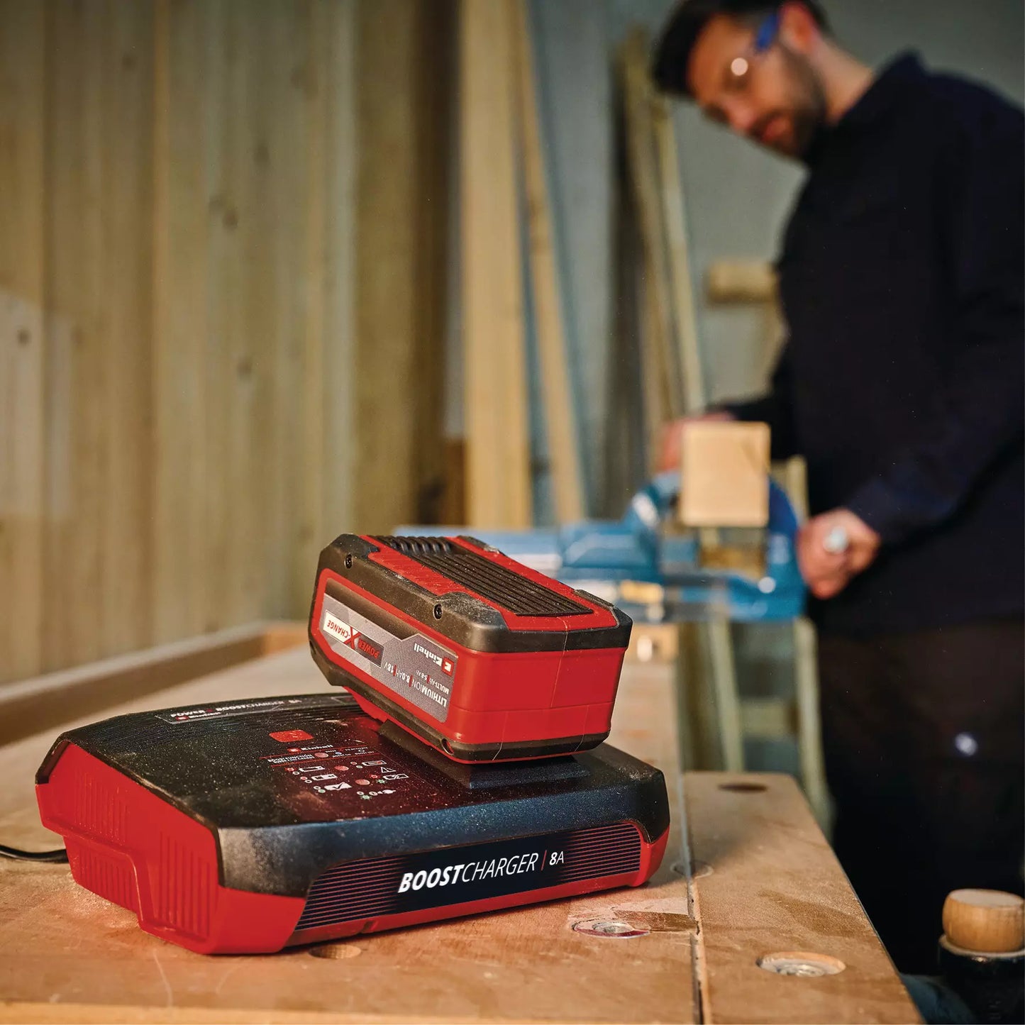 Cargador Power X-Boostcharger 8A Einhell 4512155