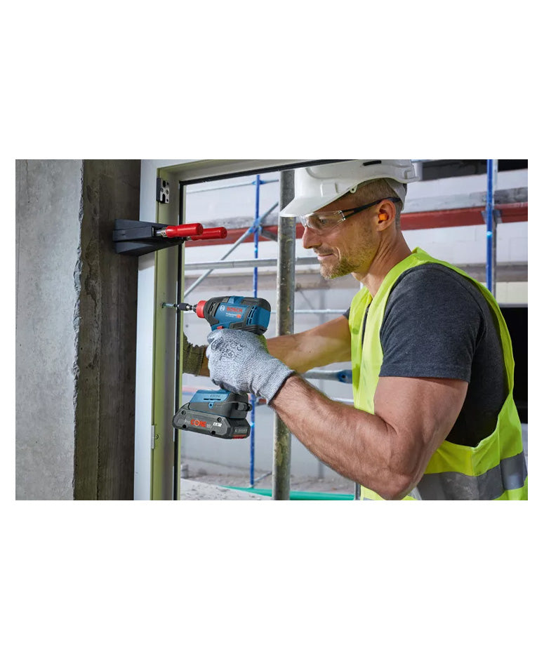 Avvitatore a impulsi 18V 200Nm + 2bat 4Ah + caricatore + custodia Bosh GDX 18V-200