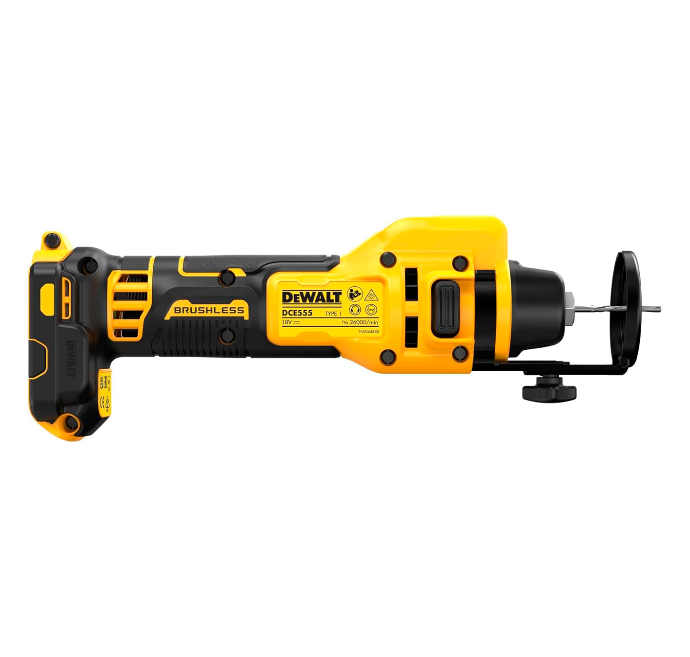 Sega da taglio per gesso Dewalt DCE555N-XJ 18V XR