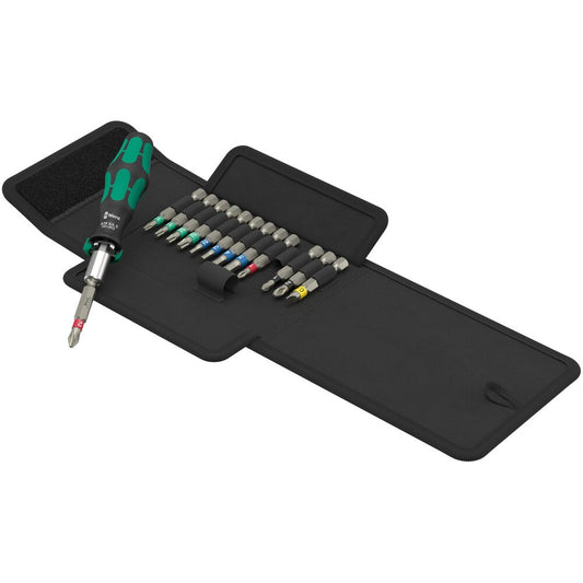 Set di cacciaviti a cricchetto da 14 pezzi Kraftfrom Kompakt 838 RA S Set 1 Wera