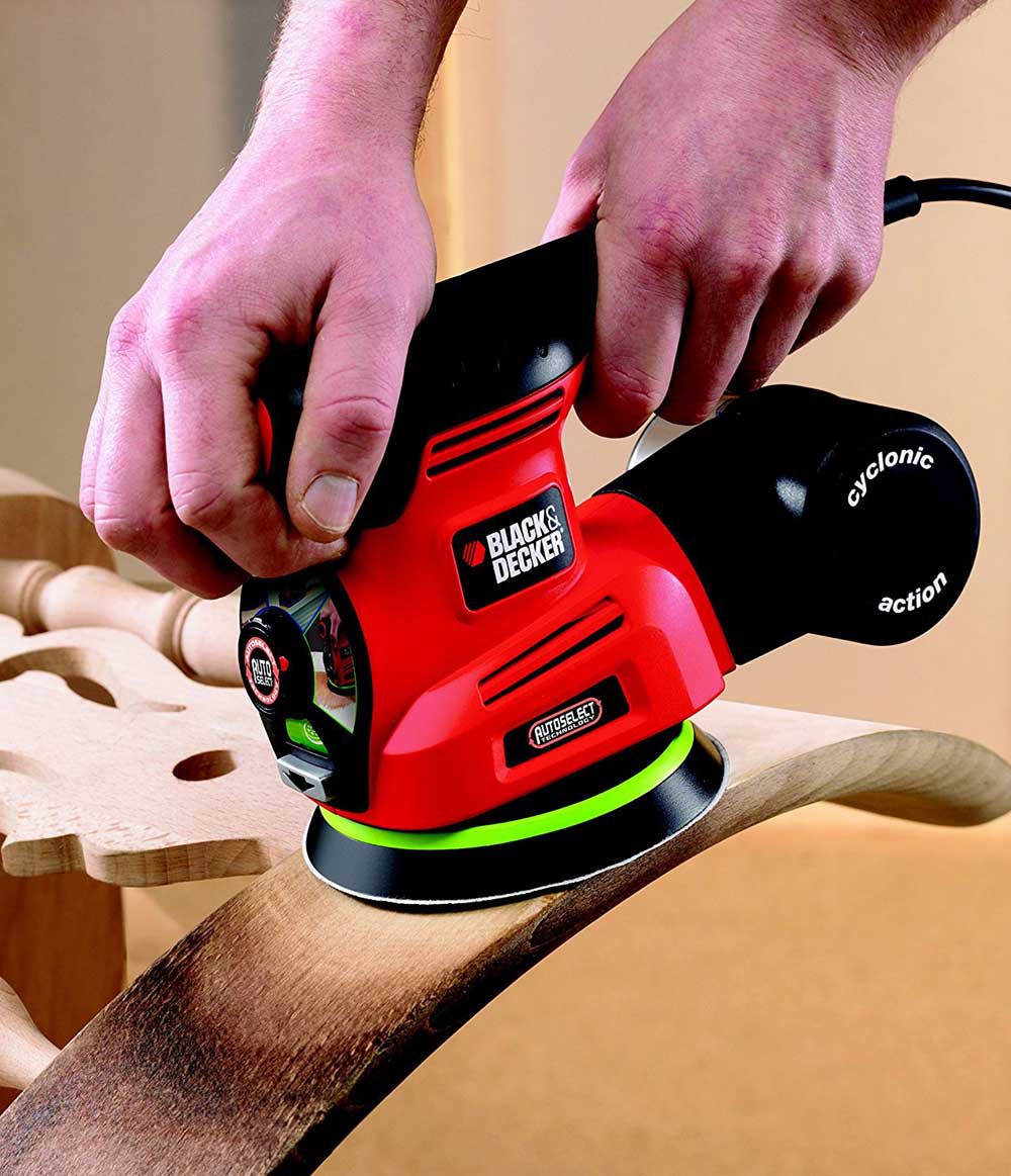 Lijadora multifuncional Black&Decker KA280LK - 220w tecnología autoselect 4 en 1 con 22accesorios y bolsa de transporte