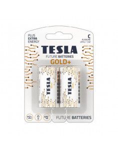 Blister 2 pilas Tesla C GOLD+ LR14