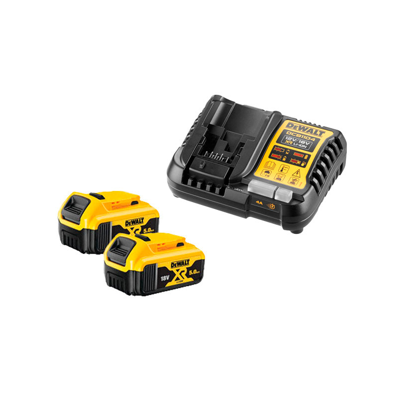 Trapano a percussione 18V 2 bat. 5,0Ah con custodia Dewalt DCD778P2T