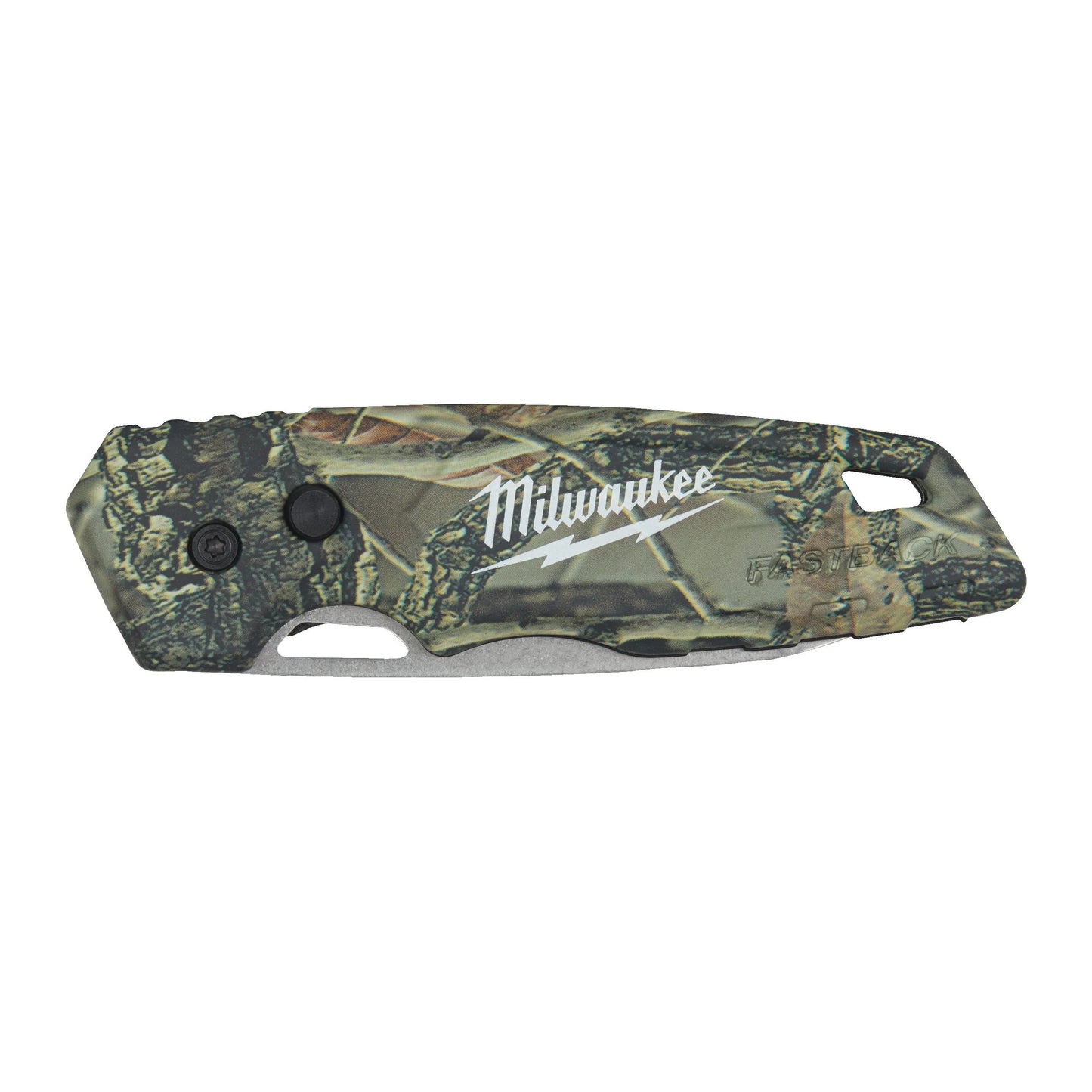 Navaja hoja afilada camuflaje FASTBACK Milwaukee