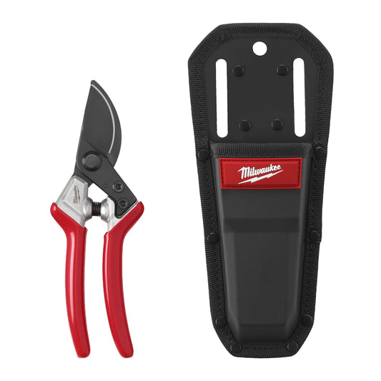 Tijera de poda de Bypass 20mm con funda Milwaukee