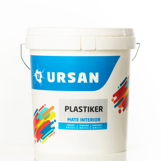 Pintura impermeabilizante interiores PLASTIKER URSAN