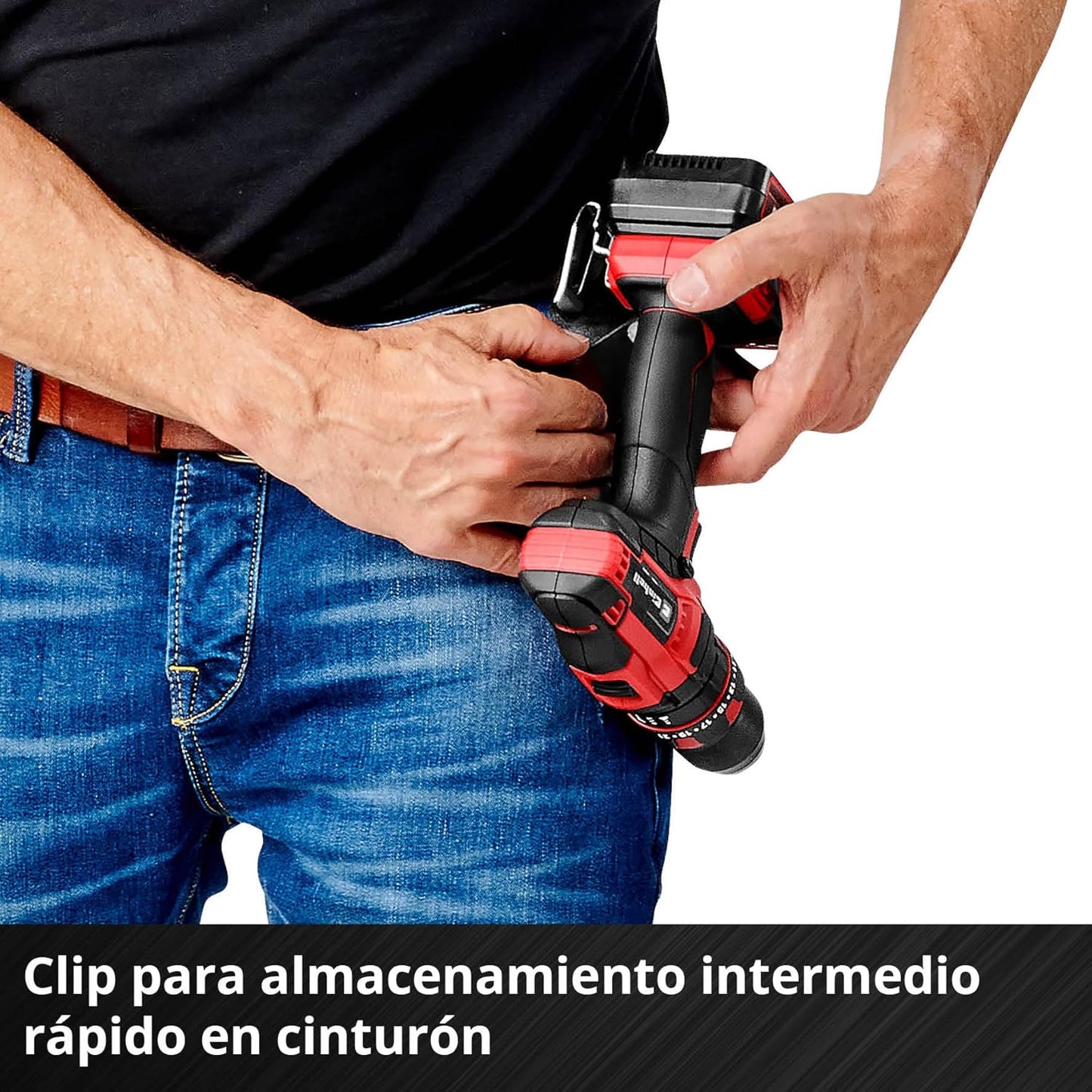 Taladro percutor a batería 18V con 1bat 2,5Ah y cargador TE-CD 18/44 Li-i Einhell