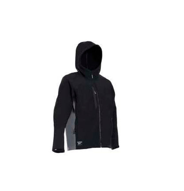 Chaqueta con tejido técnico de tres capas con capucha Reebok
