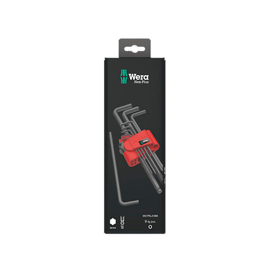 Wera BlackLaser Wera 073596 set di 9 chiavi a brugola