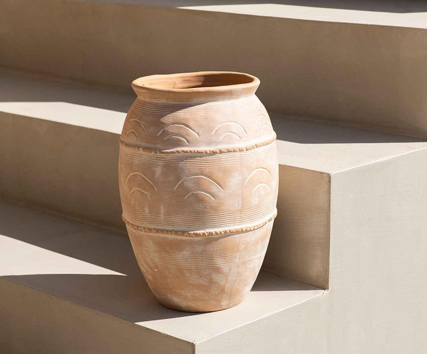 Jarrón de Cerámica Alayor Ø24x34cm Andrea House