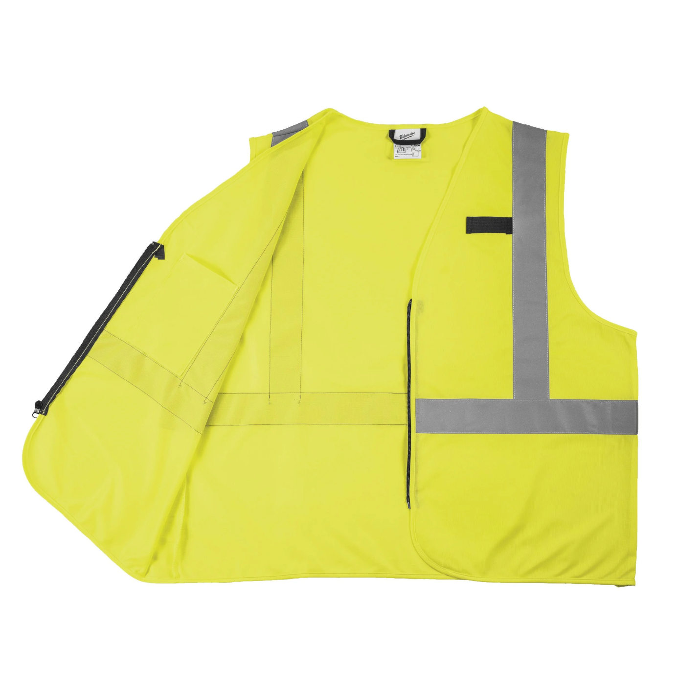 Chaleco amarillo de Alta Visibilidad Contractor Milwaukee