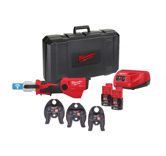 Prensadora hidráulica subcompacta M12 Force Logic Milwaukee M12 ONEHPT-202C U-SET