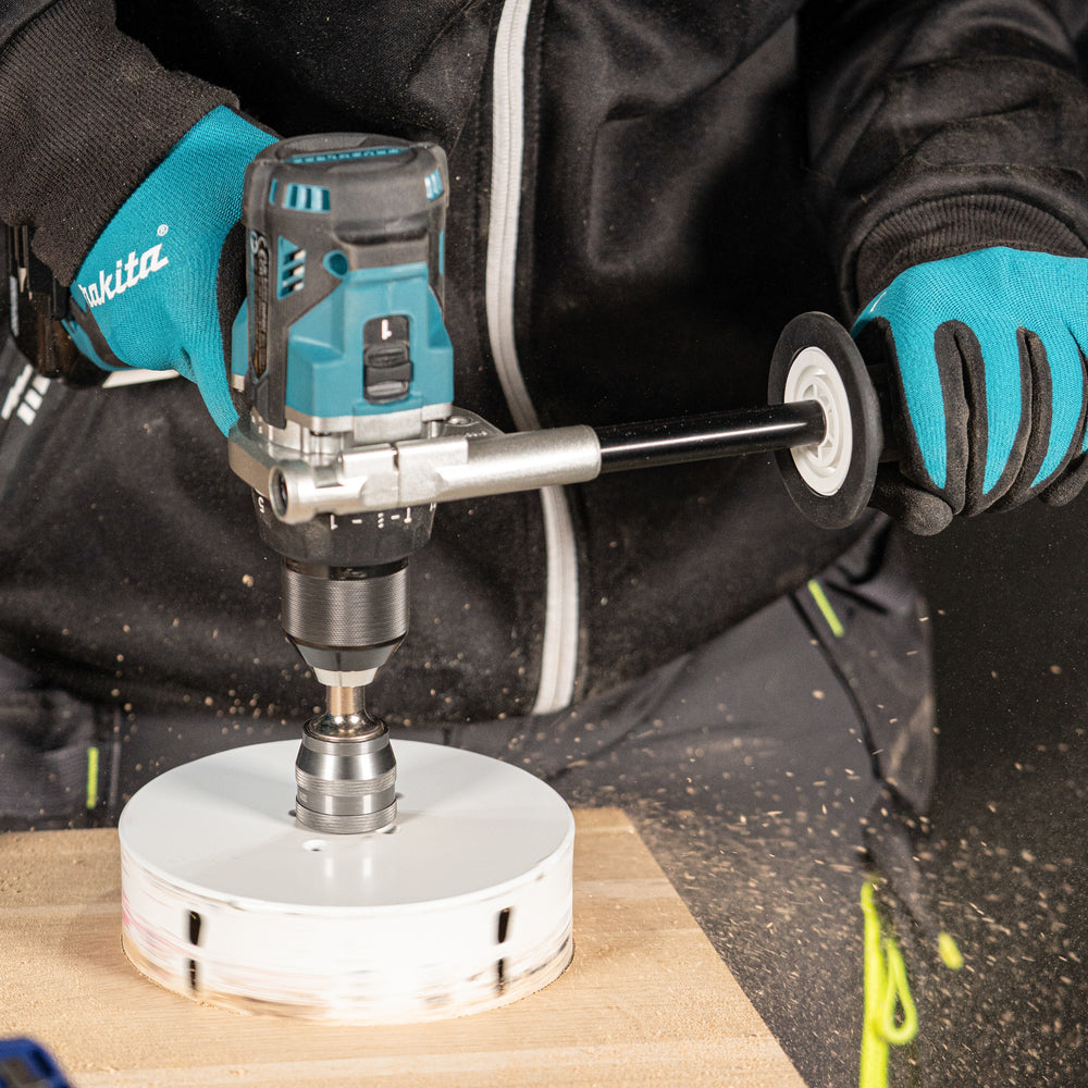 Taladro combinado 18V LXT con 2 bat 5Ah + Cargador + Maletín Makita DHP493RTJ