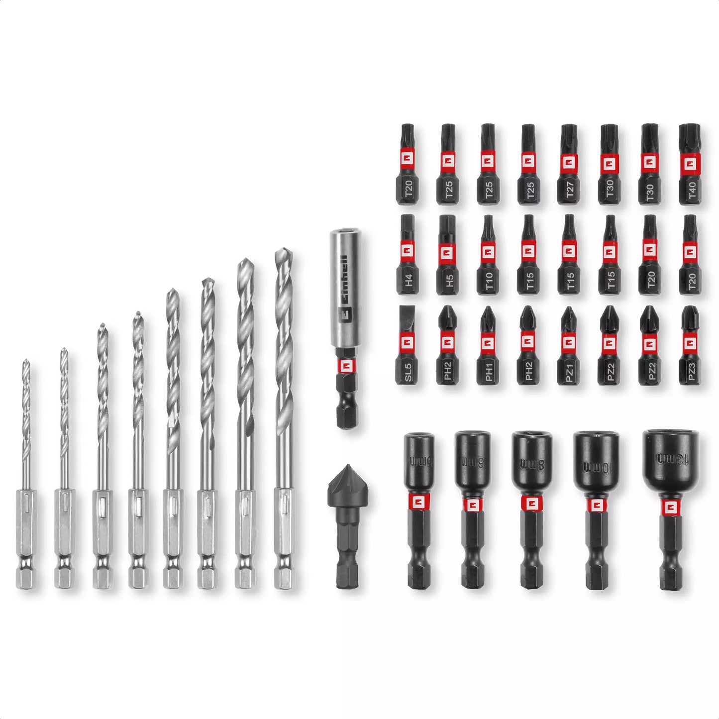 Juego de puntas y brocas M-CASE 39pcs Einhell 49108773