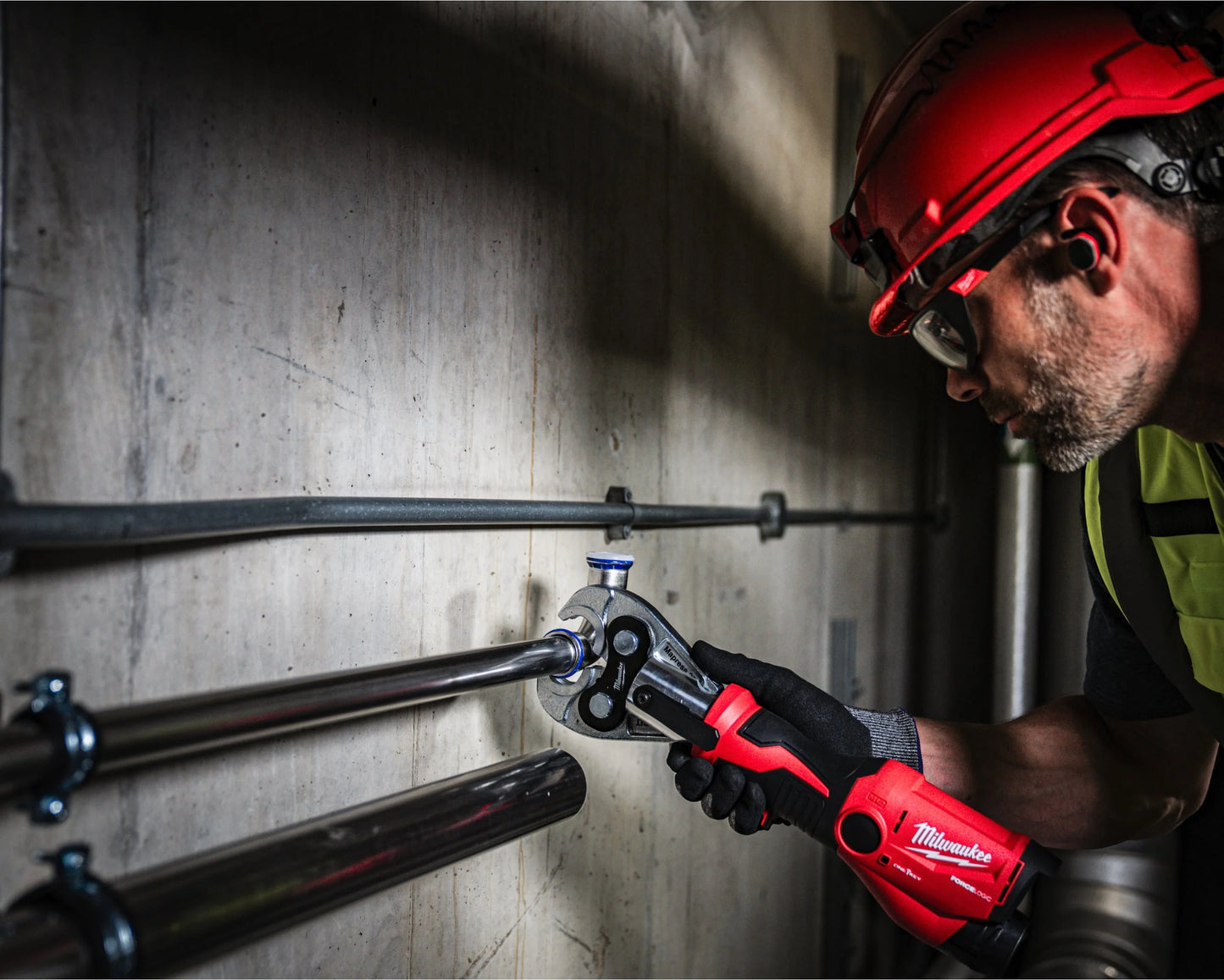 Prensadora hidráulica subcompacta M12 Force Logic Milwaukee M12 ONEHPT-202C U-SET