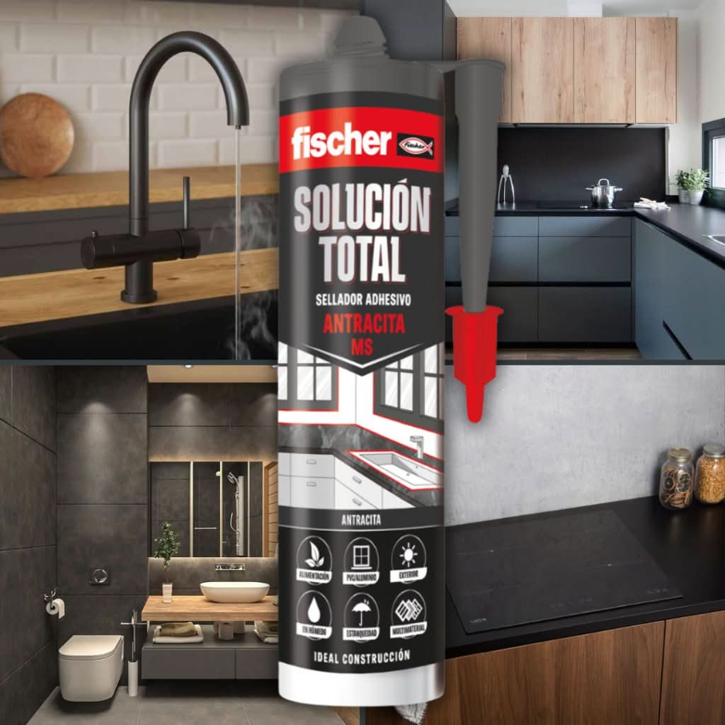 Cartuccia Sigillante Adesivo MS Soluzione Totale 290ml Fischer