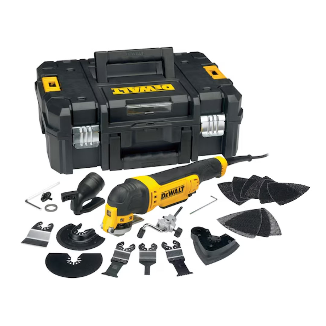 Multiutensile oscillante Dewalt 300W + 37 accessori DWE315KT-QS