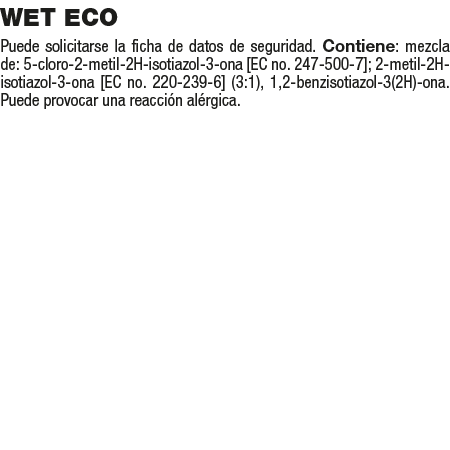 Bottiglia di Protezione Ecologica con Effetto Bagnato 1L Fila WET ECO