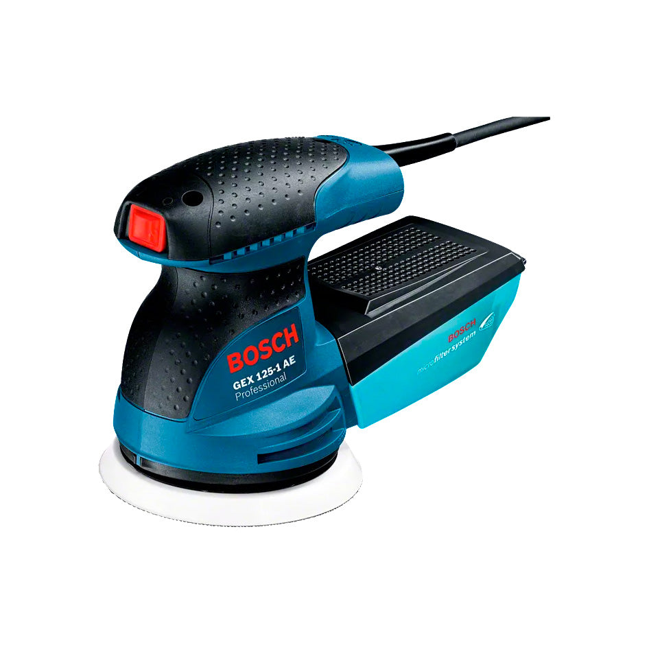 Levigatrice eccentrica 125 mm 250W Bosch GEX 125-1 AE