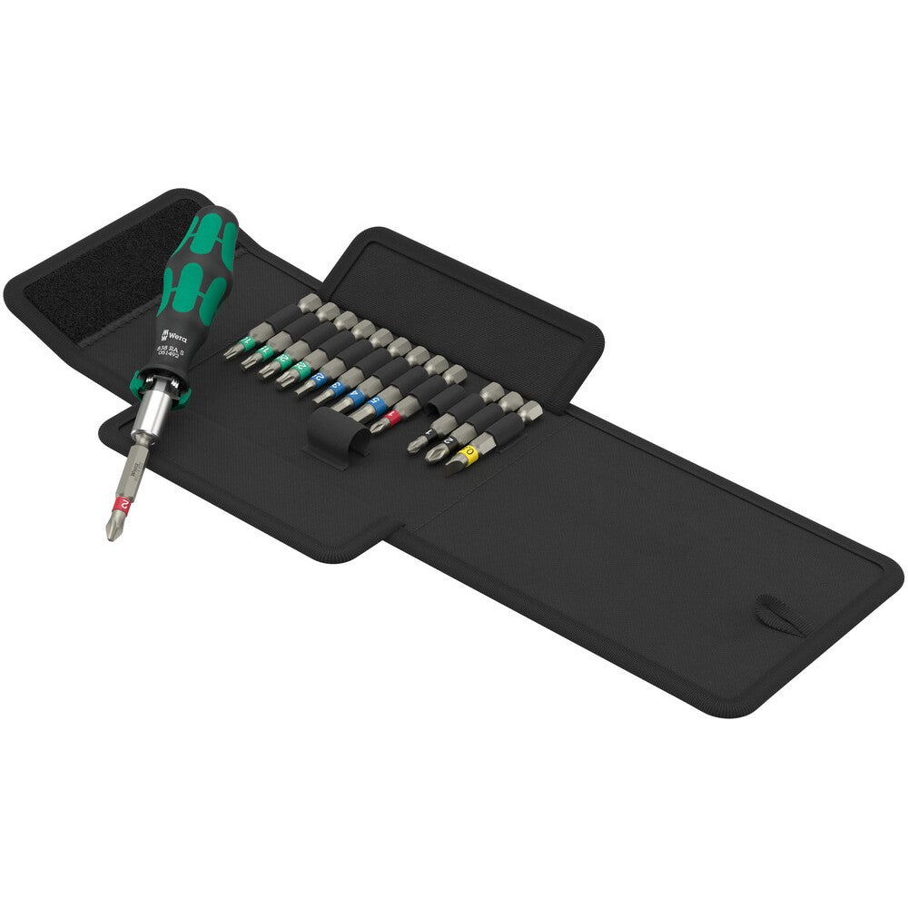Set di cacciaviti a cricchetto da 14 pezzi Kraftfrom Kompakt 838 RA S Set 1 Wera