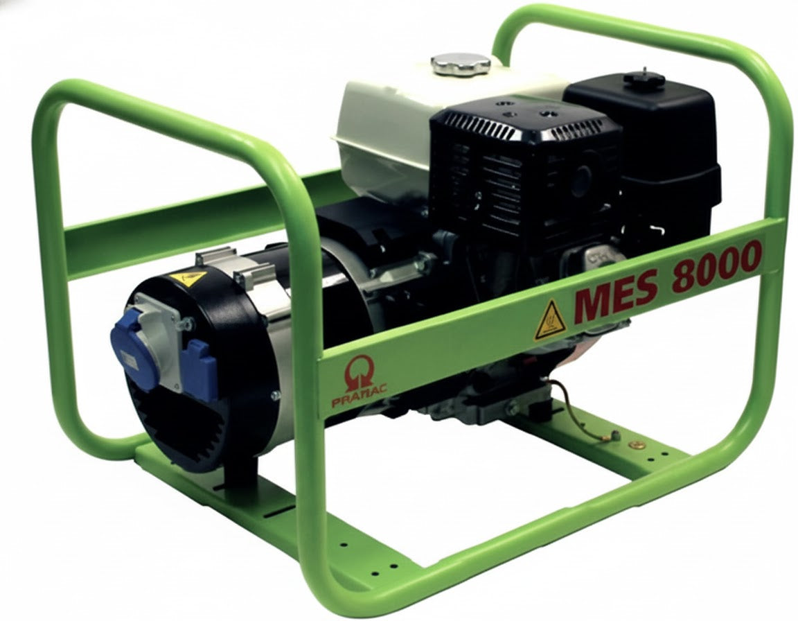 Generador a gasolina 230V 50Hz MES8000 Pramac